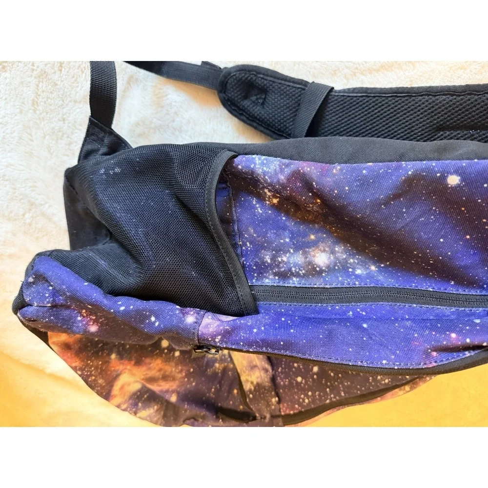 Lands End Blue Intergalactic Space Theme Backpack